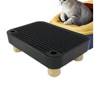 Katzenklo Stufe | Katzenstreu Treppe | Filterfunktion für Senioren Katzen - Leicht zu Reinigende Kätzchen Toilette Treppe für Zuhause Wohnung Wohnzimmer Tierarzt Mehrere Haustiere