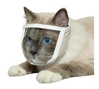 Katzenmaulkorb - Atmungsaktiv Weich Schutz Anti Biss Gesichtsabdeckung | Tier Maulkorb - Für Kleine mittlere Rassen Kätzchen Welpen Scheren Beißschutz