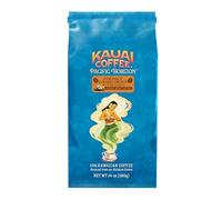 KAUAI COFFEE Full Bean Coffee, sabor crujiente de caramelo de coco (680 ml) - Café en grano arábica premium del productor de café más grande de Hawái - Aroma brillante con notas florales ligeras