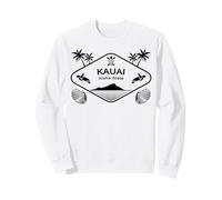 Kauai Estado Aloha Hawái Palmeras Tortuga Marina Recuerdo Sudadera