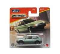 Kauf und Spar Matchbox Auto - Ford Fiesta MK 2 [Metalflake Light Green] verde claro 84/125 - Coche - Clásico - Modelo de coche - Adultos - Adulto - Unisex