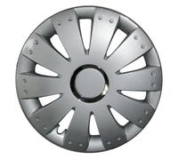 Kaufmann AZ-RZB-310 - Tapacubos (4 Unidades), Color Plateado