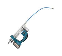 KAUITOPU Pistola engrasadora eléctrica de 21 V, kit de pistola de grasa eléctrica con baterías de litio de 2600 mAh, 6000 psi, prensa de engrase eléctrica de 23000 rpm, pistola de grasa recargable de