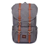 KAUKKO E5-grey Mochilas Tipo Casual Compartimento para 15" Portátil 22 Litros Gris