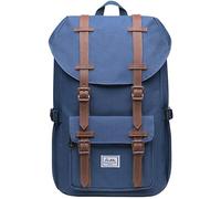 KAUKKO Mochila Tipo Casual de Hombre y Mujer para Portátil para Escuela, Viajes o Senderismo Mini tamaño Azul