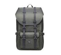 KAUKKO Mochilas Tipo Casual Compartimento para 15" Portátil 22 litros Ejercito Verde