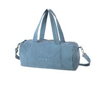 Kaululu Bolsa de Viaje Personalizada con Nombre para Hombre y Mujer. Mochila Viaje Cabina Grande Plegable Bolsa De Avion Bolsa Deportiva Gimnasio para Acampada y Viajes (Azul)