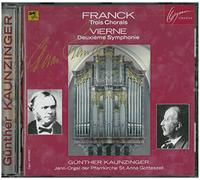 Kaunzinger,Guenther - Orgelsinfonie 2/Orgelchoraele [Import]