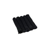 Kavalier ProClean - The Glass Whisperer - Juego de Toallas de Microfibra Negra para la Limpieza de Cristales sin Rayas - 280 g/m² - 41x41 cm - Paquete de 5 Unidades