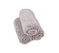 Kavalier Toalla de Microfibra ProClean Plush Perfection 600 - Densa 600 GSM, 41x41cm, Limpieza Óptima para el Automóvil y el Hogar, Juego de 3, Gris - Ideal para Detallar y Pulir