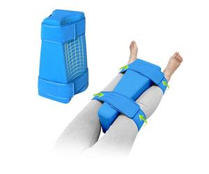 KAVIL Almohada de abducción de cadera, almohadas de repuesto para después de la cirugía, suministros de recuperación de rodilla, cuña de espuma con correa, almohada de bursitis entre las piernas,