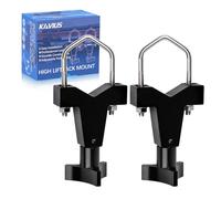 KAVIUS - Montaje de Gato de elevación Alta, Soporte de Tubo de 1 a 2.5 Pulgadas, Compatible con Jeep RZR Offroad Polaris Universal para vehículo camión, Montaje de Gato de elevación Alta Ajustable
