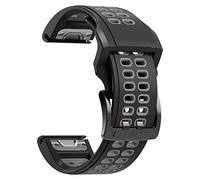 KAVJU 26 correas de silicona de 22 mm de liberación rápida para Garmin Fenix 7 7X 6 6X Pro 5 5X Plus 935 Epix accesorio pulsera pulsera, 26mm Fenix 6X 6XPro, Ágata