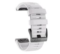 KAVJU Correa de reloj de 26 mm para Garmin Fenix 7X Pro/Fenix 7X/Fenix 6X/Fenix 6X Pro/Fenix 5X/Fenix 3, correa de silicona suave de ajuste rápido de 26 mm para Garmin Descent Mk3i 51 mm/E