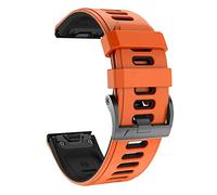 KAVJU Correa de reloj de cuero de 22 y 26 mm para Garmin Fenix 5S 5 5X Plus 6S 6 6X Pro S60 MK1 935 945 correa de liberación rápida para reloj inteligente, 26mm Descent Mk1 MK2, Ágata