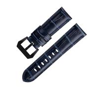 KAVJU Correa de reloj de piel de vaca suave de bambú auténtico de 20 mm, 22 mm, 24 mm, para correa Panerai para accesorios de cinturón de la serie PAM441/438, 24mm, Ágata