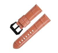KAVJU Correa de reloj de piel de vaca suave de bambú auténtico de 20 mm, 22 mm, 24 mm, para correa Panerai para accesorios de cinturón de la serie PAM441/438, 22mm, Ágata