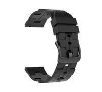 KAVJU Correa de silicona de 22mm y 20mm para Samsung Galaxy 7, 6, 5, 4, 40/44mm, 5Pro, 6, 4, pulsera clásica de 43/47mm para Huawei Watch GT5 Pro, correas de reloj de 46mm(Black,20mm)