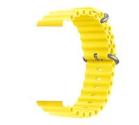 KAVJU Correa de silicona para Huawei Watch GT5 46mm 41mm pulsera de bucle suave para Huawei GT 5 Pro GT4 GT3 GT2 Correa deportiva hombres mujeres correas de reloj(Yellow,For GT5 Pro 46mm)