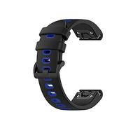 KAVJU Correa deportiva de silicona para Garmin Fenix 7X 7 7S 6X 6 6S Pro 5X 5 5S 3HR, fácil ajuste, liberación rápida, For Forerunner 935 945, Ágata