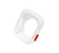 KAVJU Funda de TPU para Apple Watch Series Ultra 49 mm 9 8 7 41 mm 45 mm, carcasa con marco de parachoques para iWatch 6 5 SE 4 40 44 mm(Matte Transparent,45mm)