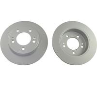 KAVO PARTS 2x Disco Freno Ø262mm Trasero Completo para Hyundai i30 1.4 1.6 Crdi