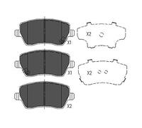Kavo Parts Pastillas de freno KBP8522