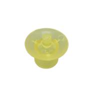 Kavolet 100 Piezas de Suministros de Apicultura Plástico para Copa Cría Abeja Reina, Kit Cría Reina Copa Célula Abeja, Color Vivo para Apicultor, Herramienta (Amarilla)