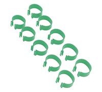 Kavolet Anillos para Patas de Pollo, Anillo para Patas de Aves Corral, Bandas Pollo, Tipo Abierto, Reutilizable, Banda el Tobillo Ganso, Anillo (16mm)