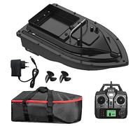 Kavolet Bote de Cebo de Pesca de 500 m, Barco alimentador teledirigido, Bote de Cebo GPS, Carga de 2 kg, Barco de Cebo con Gran depósito de Cebo, Barco de Cebo automático, batería Recargable de 10000
