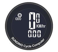Kavolet Ciclocomputador inalámbrico, velocímetro de Bicicleta 16 Funciones Impermeable con retroiluminación, Contador de kilómetros Multifuncional para Bicicleta, Accesorios para Bicicleta