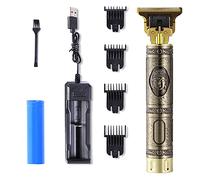Kavolet Cortapelos eléctrico, cortapelos para hombre, T9 afeitadora profesional, depiladora de pelo con 4 peines para diferentes longitudes de corte, 0 mm Baldheaded herramienta de corte