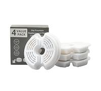 Kavolet Fuente de agua 2L para gatos, 3 modos de agua, con bomba silenciosa, fuente LED para mascotas, alimentadores de agua lenta con 2 filtros de algodón, para gatos y perros pequeños