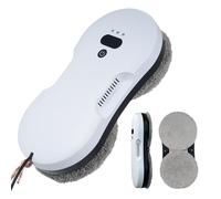 Kavolet Lavadora De Vidrio, 2800Pa, Gran Potencia De Succión, Alta Eficiencia, Rociado Agua Más Amplio Para Ventanas Impecables, ABS, Blanco, 1 Paquete (Enchufe europeo)