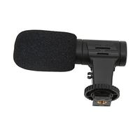 Kavolet Mic 06 Mini Micrófono de 3,5 Mm para Videoconferencias en Vivo Vlog con Esponja Resistente Al Viento