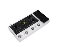 Kavolet Pedal de Guitarra Multiefectos, Simulaciones de Sonido Primera Clase para Músicos, Color Blanco y 151 Modelos Efectos, Uso en Escenario en Vivo (Enchufe europeo)
