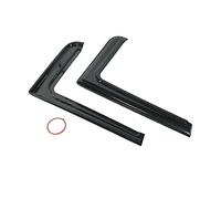 Kavolet Protector contra la Lluvia y el Viento Defectores Instalación Adhesiva para MK6 MK7 Reducción del Deslumbramiento Solar Protección contra el Ruido del Viento PC en Forma de L 1 par para la