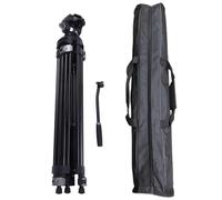 Kavolet Trípode de Cámara Resistente con Cabezal Fluido y Capacidad de Carga 10 Kg Rótula Bola Panorámica 360° para Tomas Dinámicas ángulo Alto/bajo