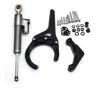 KAVSY Amortiguador de dirección para Suzuki GSXS GSX-S 1000 GSXS1000 GSX-S1000F 2016-2022 2023 2024 Kit De Montaje De Soporte Estabilizador De Amortiguador De Dirección(Damper n Bracket F)