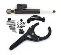 KAVSY Amortiguador de dirección para Suzuki GSXS GSX-S 1000 GSXS1000 GSX-S1000F 2016-2022 2023 2024 Kit De Montaje De Soporte Estabilizador De Amortiguador De Dirección(Damper n Bracket C)