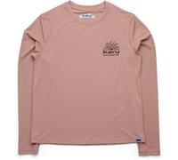 Kavu - Camisetas mujer - Sunlite Crew W Burnt Sugar para Mujer - Talla M - Burdeos Burdeos M