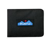 KAVU Watershed - Cartera Plegable Resistente al Agua, Color Negro Azabache
