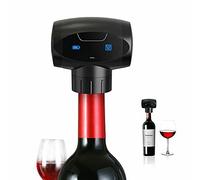 KAVYDENS Tapones eléctricos de vino, el mejor regalo para los amantes del vino, bomba de vacío automática de vino con tapones de silicona, tapones reutilizables para botellas de vino, tapón de corcho