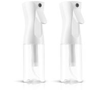 KAWAAN 2 Piezas Pulverizador Agua Peluqueria, 200ml Fina Niebla Pulverizador Continuo, Frascos de Spray Vacio Reutilizable, Botella Spray, Vaporizador Agua para Peinado, Plantas, Mascotas
