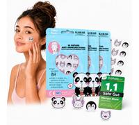 Kawai Friends Parches Granos 60 Parches - Pimple Patch Hidrocoloide Invisible - Parche Acne Cara - Pegatinas Granos Estrella - Tratamiento Anti Imperfecciones Acné Facial Día y Noche