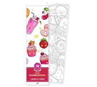 Kawaï gourmandises: 50 marque-pages à peindre ou à colorier