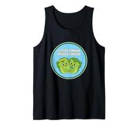 Kawai Lechuga Romaine Friends Forever Cute Vegan Friends Juego de Palabras Camiseta sin Mangas