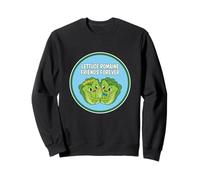 Kawai Lechuga Romaine Friends Forever Cute Vegan Friends Juego de Palabras Sudadera