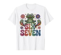 Kawaii 67 Frog Science Teacher Biología Humor 6 7 Bruh Gen Camiseta