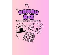 Kawaii alphabet: Coloring for kids